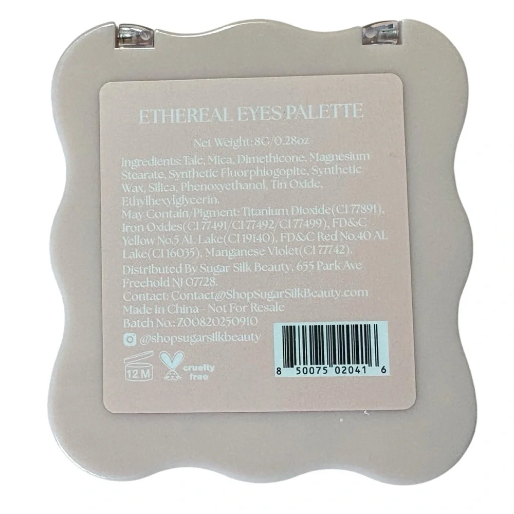 SugarSilk Beauty 9-Pan Ethereal Eyeshadow‎ Palette NIB
